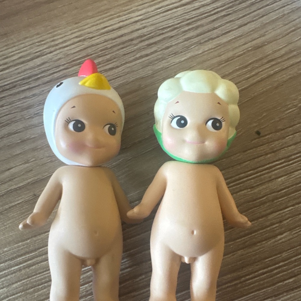 Sonny Angel Dolls – Set of 2 (Chicken & Cauliflower)